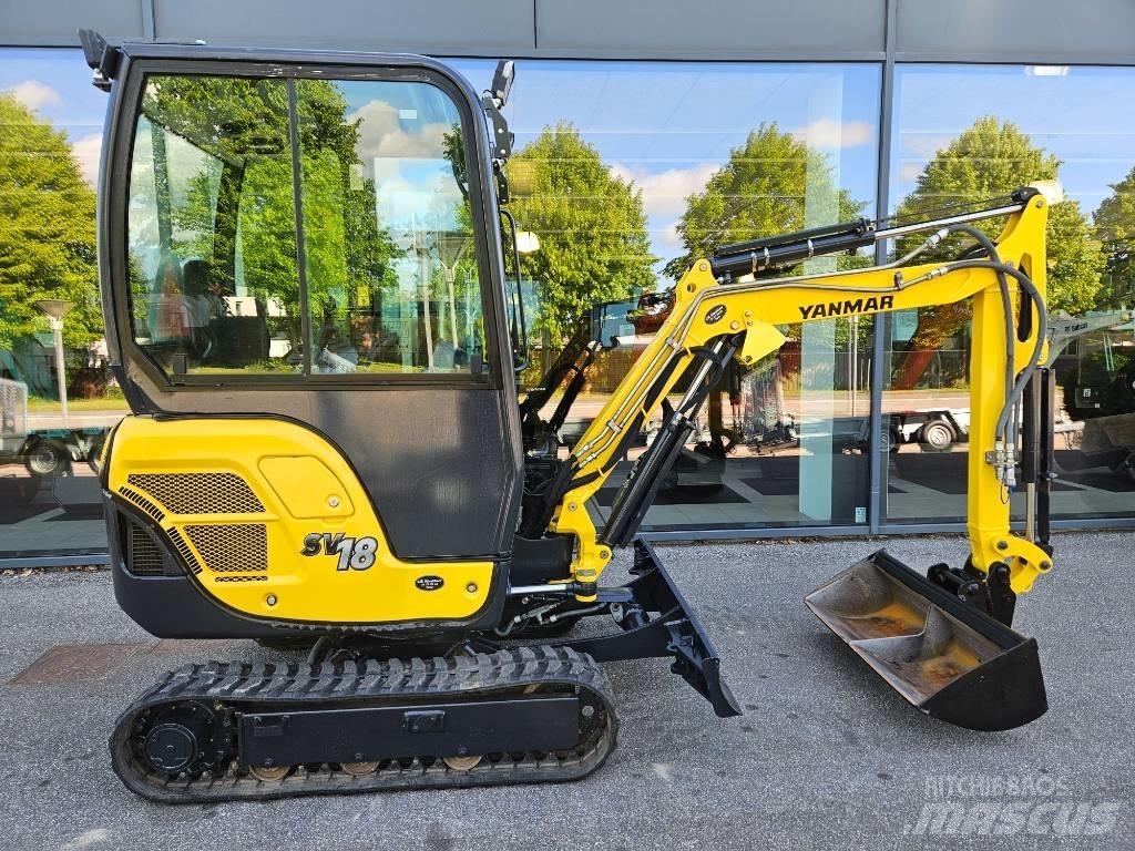 Yanmar SV 18 Mini pelle < 7t