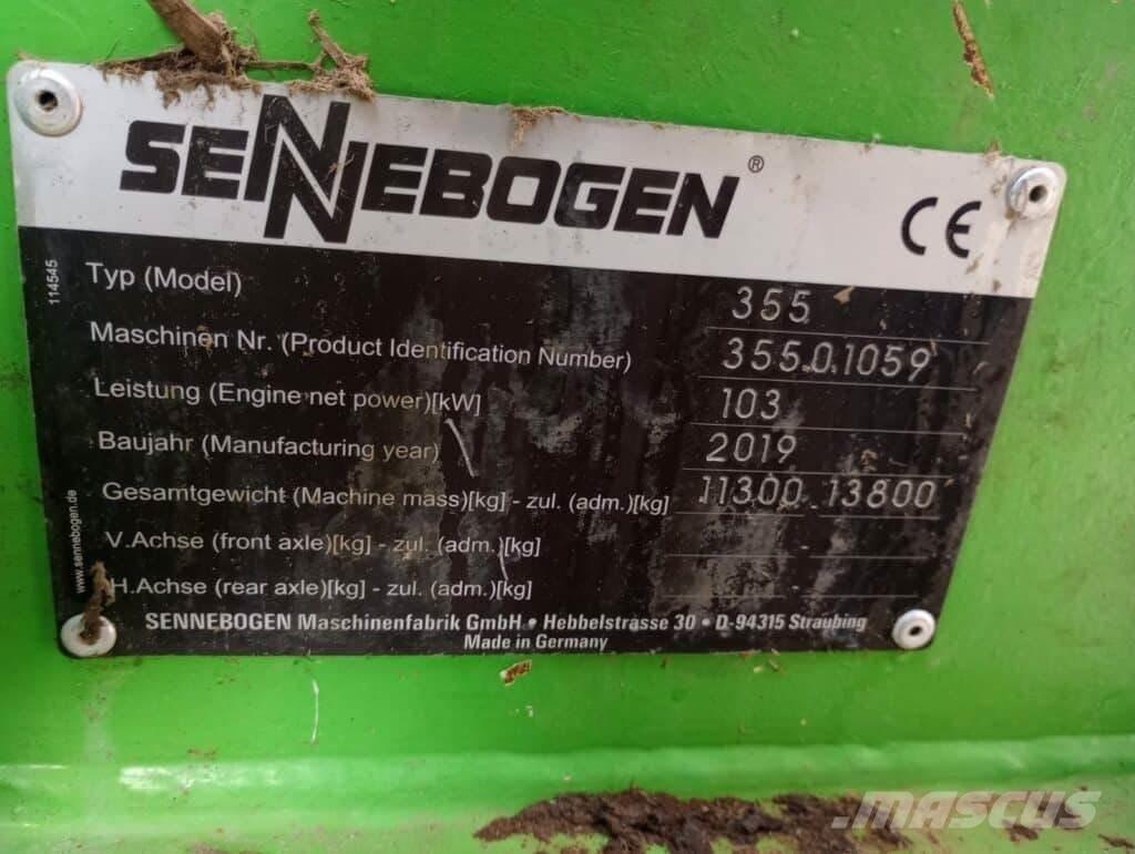 Sennebogen 355E Pelle à déchets