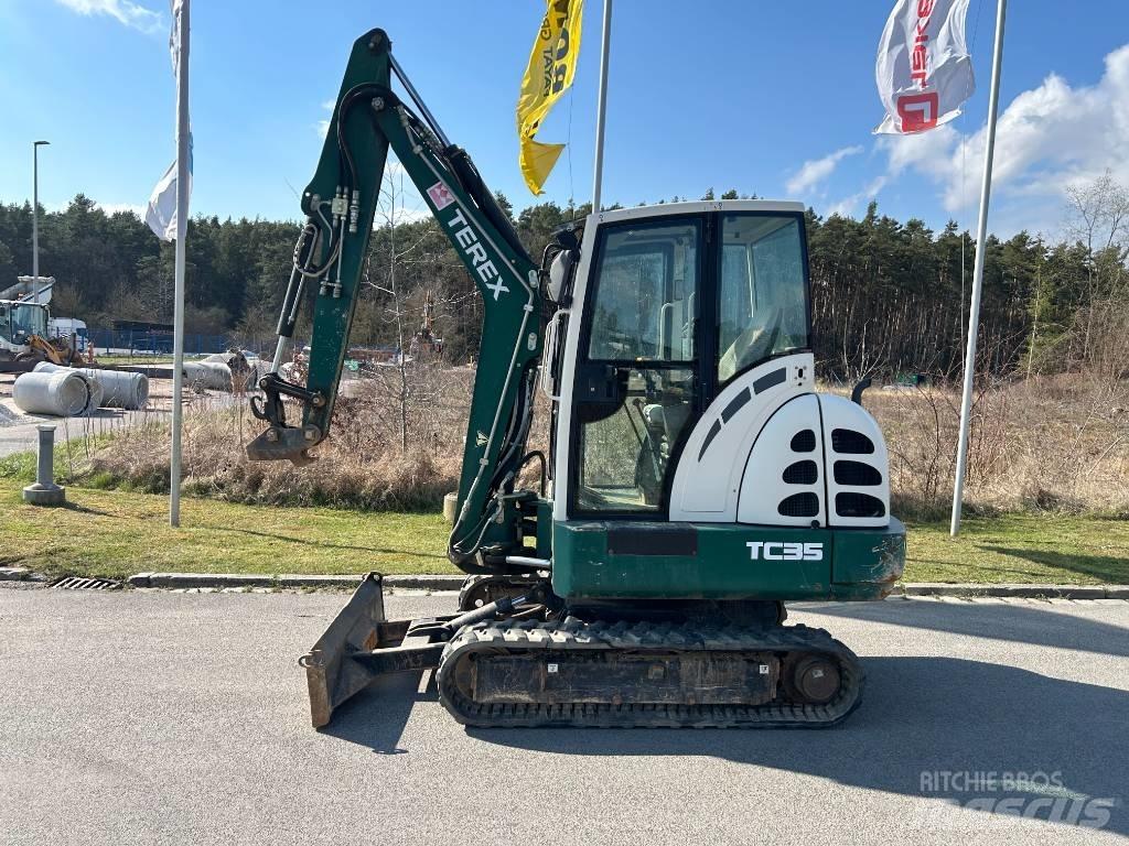 Terex TC 35 Mini pelle < 7t