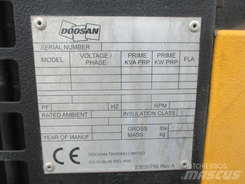 Doosan G 20 Générateurs diesel