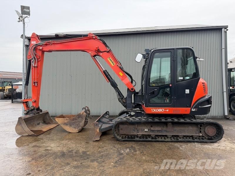 Kubota KX 080-4 Mini pelle 7t-12t