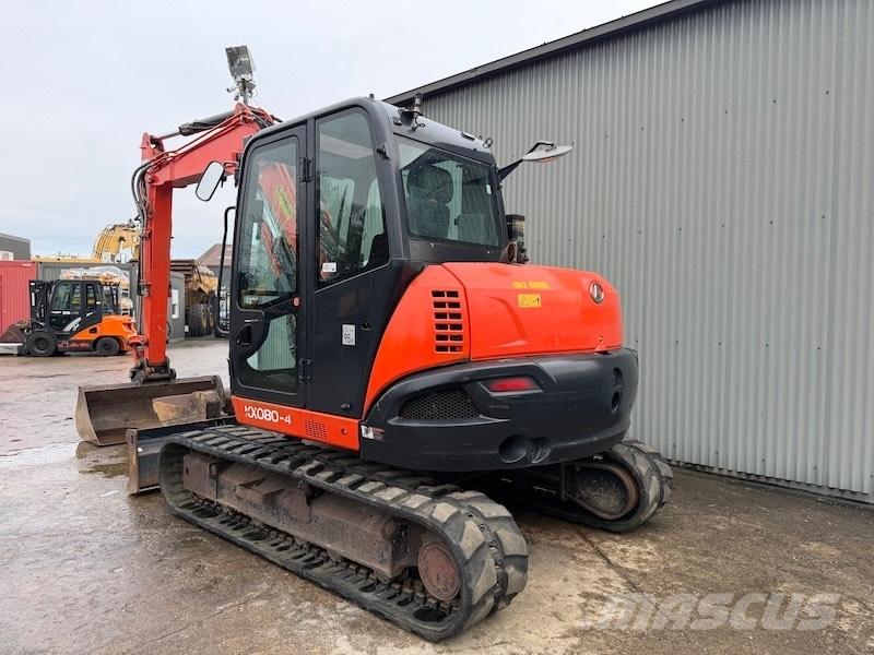 Kubota KX 080-4 Mini pelle 7t-12t