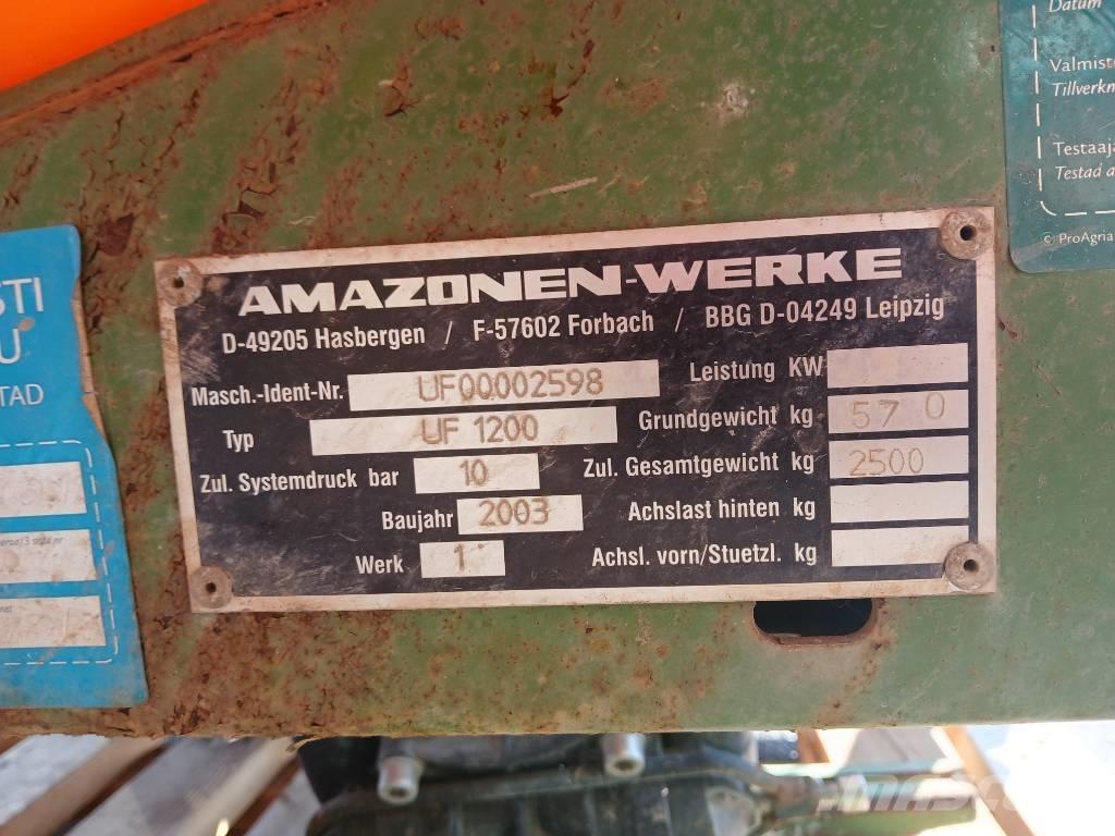 Amazone UF 1200 15m Pulvérisateurs portés