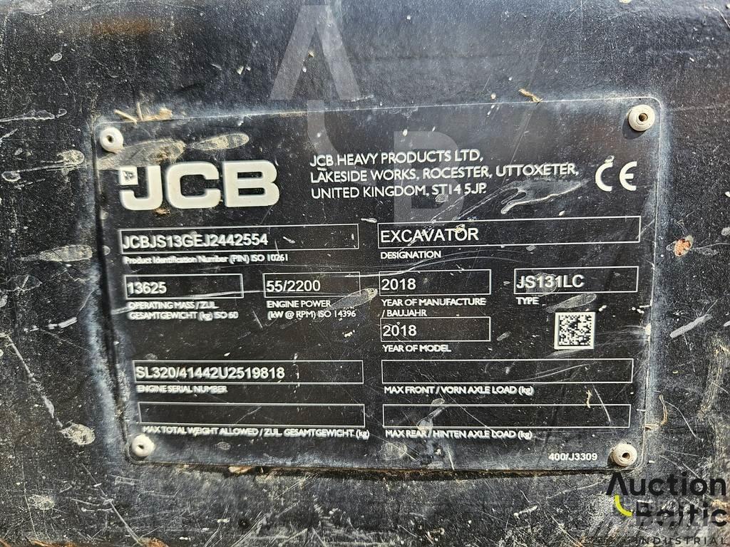 JCB JS 131LC Pelle sur chenilles