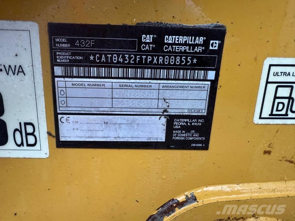 CAT 432 F Tractopelle
