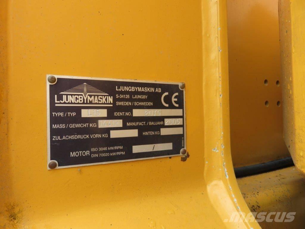 Ljungby L 15 Chargeuse sur pneus