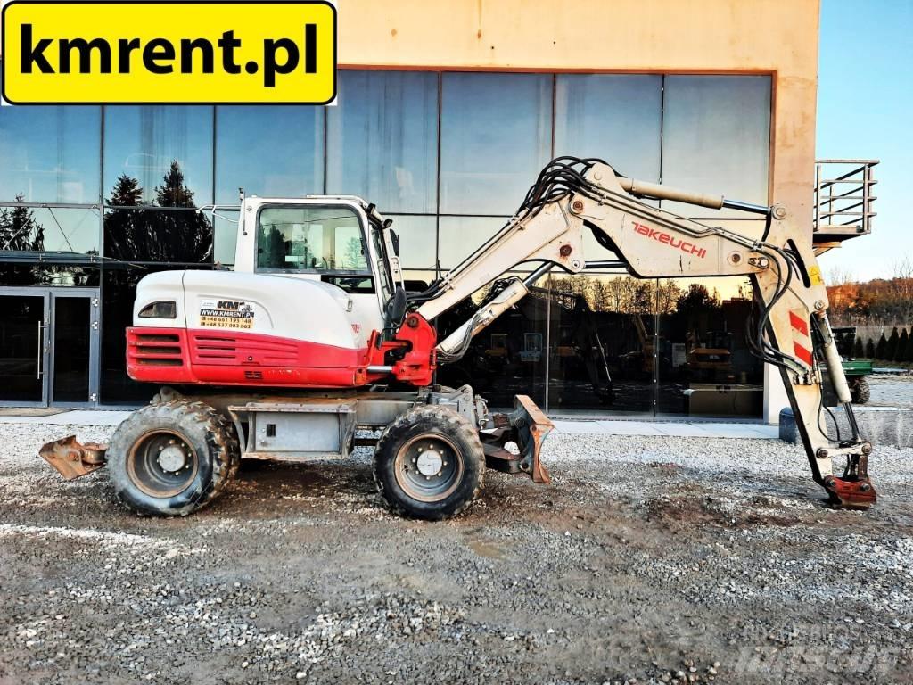 Takeuchi TB 295 Pelle sur pneus