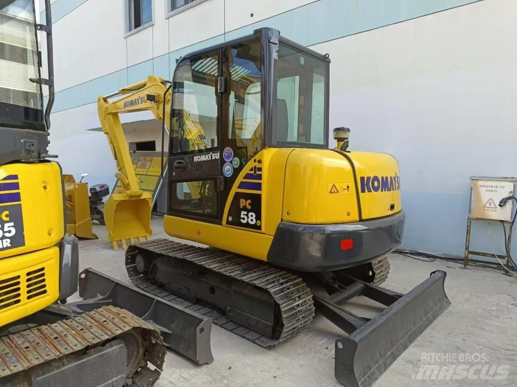 Komatsu pc58 Mini pelle < 7t