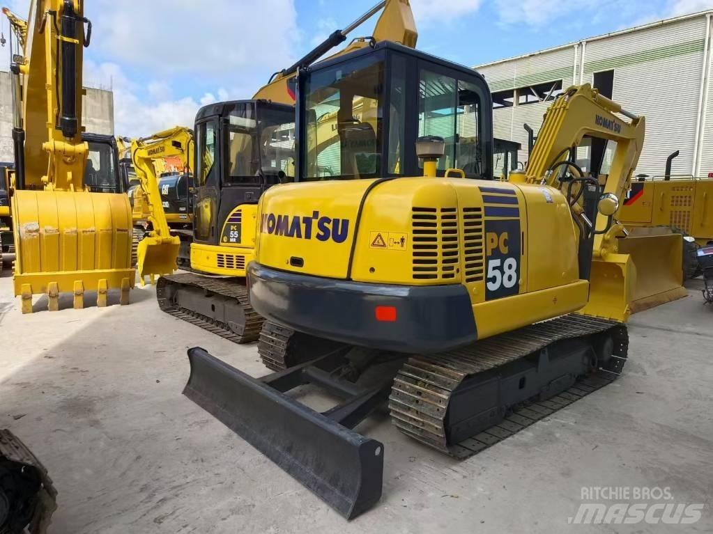 Komatsu pc58 Mini pelle < 7t