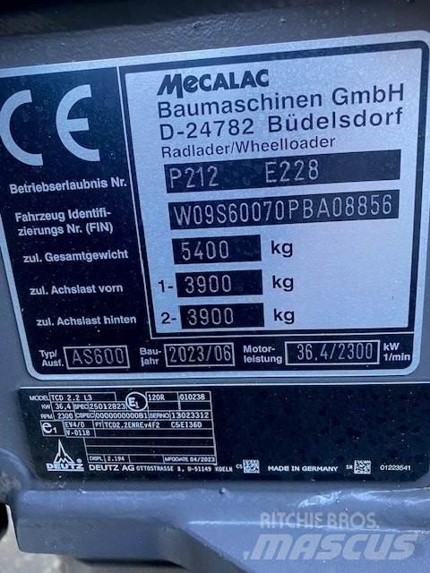 Mecalac AS600 Chargeuse sur pneus