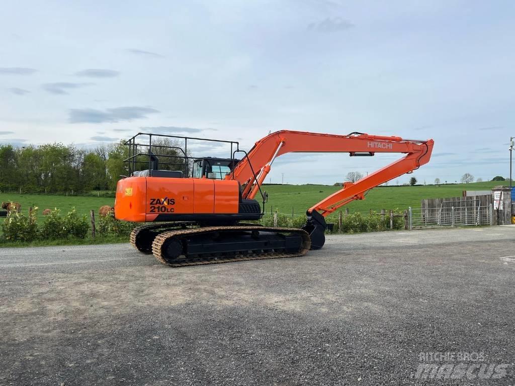 Hitachi Zaxis 210 LC Pelle longue portée