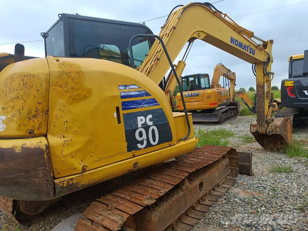 Komatsu PC 90 Pelle sur chenilles
