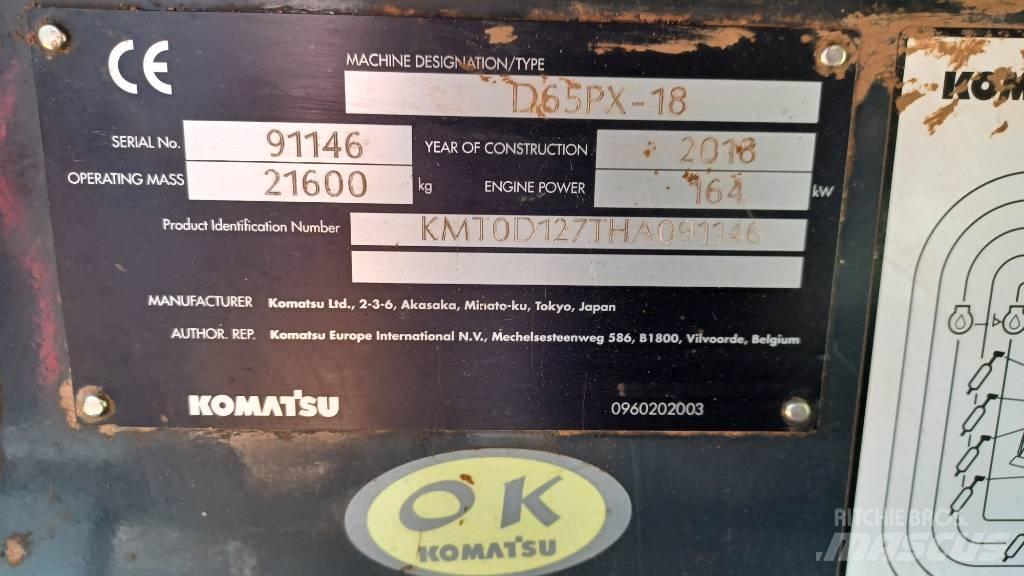 Komatsu D65PX-18 Bouteurs sur chenilles