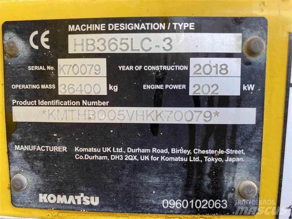Komatsu HB365LC-3 Pelle sur chenilles