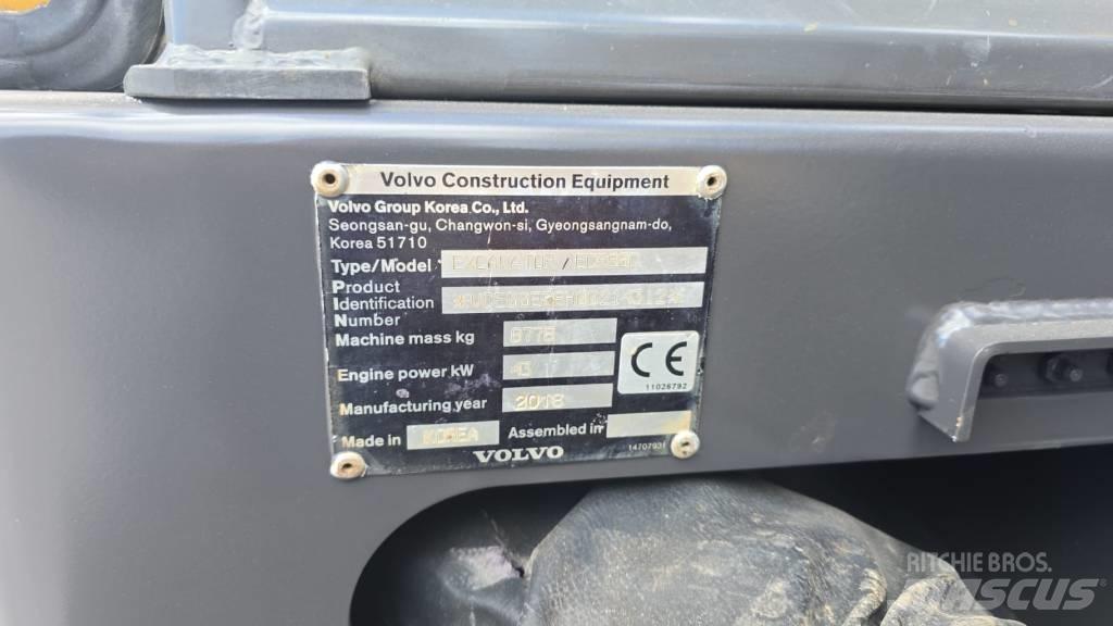 Volvo ECR 88 D Mini pelle 7t-12t