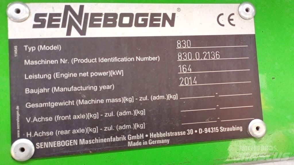 Sennebogen 830E Pelle à déchets