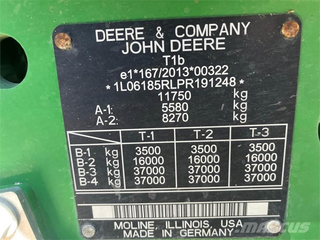John Deere 6R 185 Tracteur