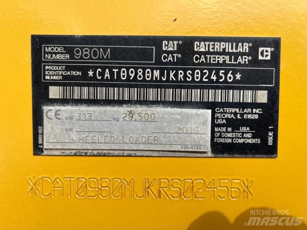 CAT 980M Chargeuse sur pneus