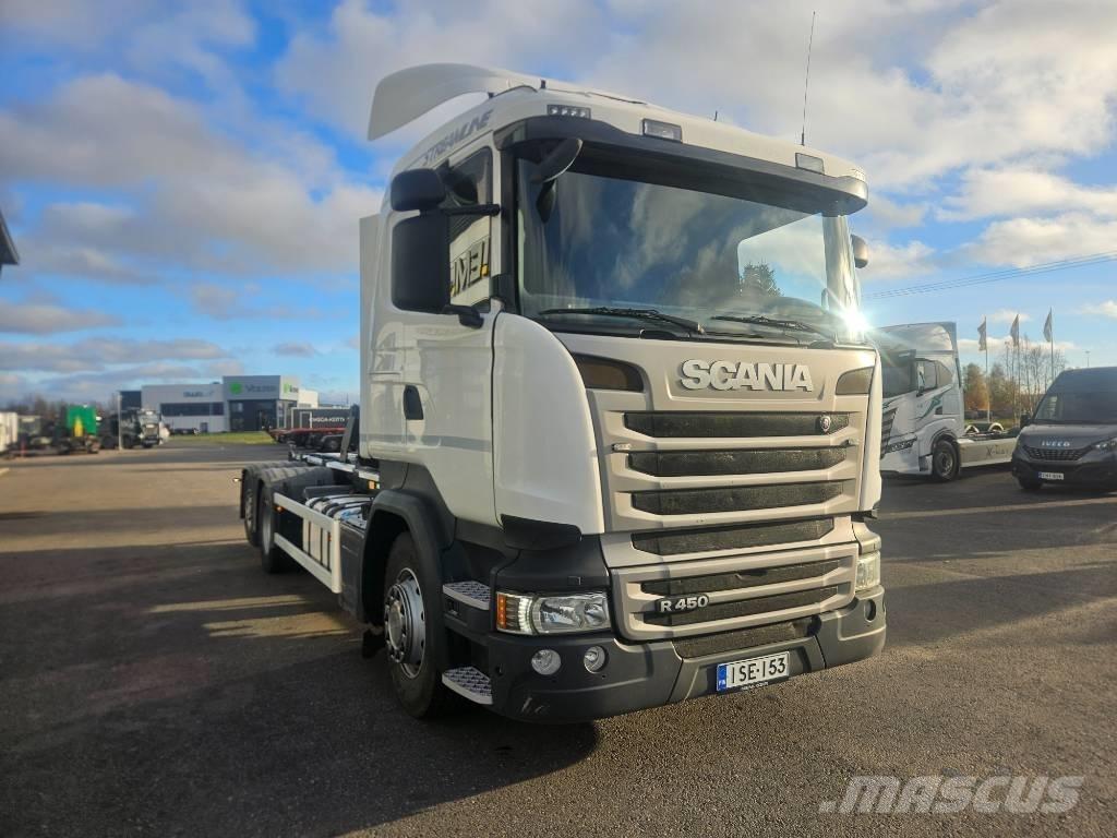 Scania R 450 6x2*4 Camion ampliroll