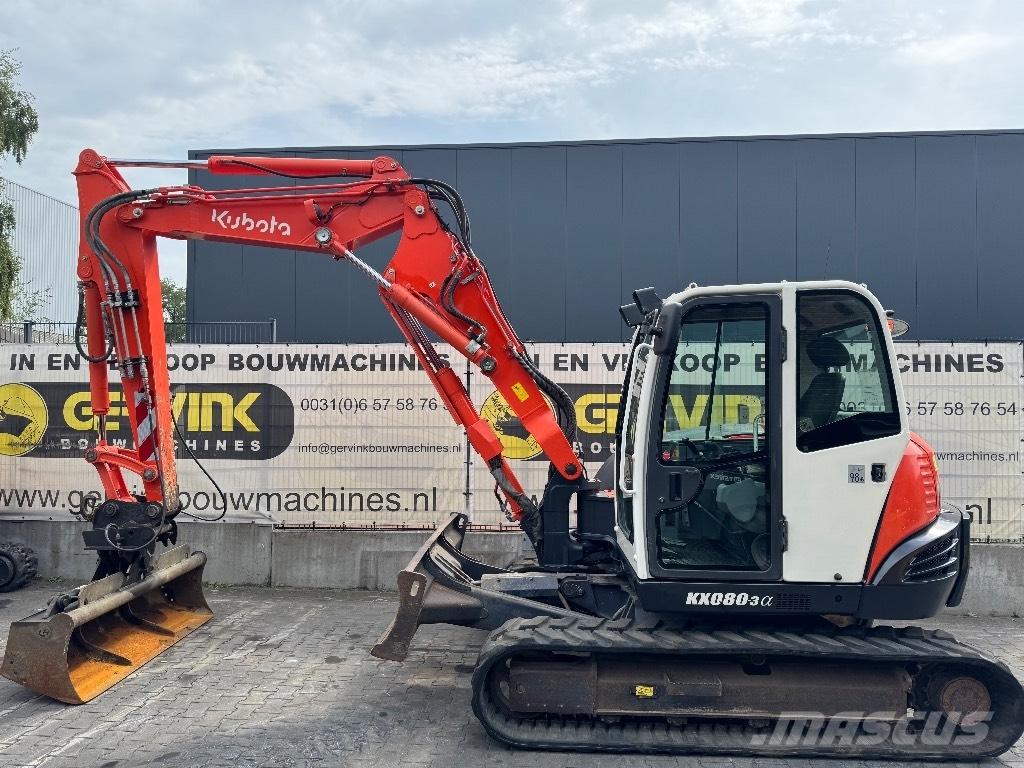 Kubota KX 080-3 A Mini pelle 7t-12t