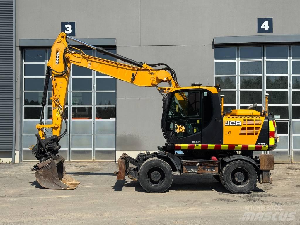 JCB JS 175 Pelle sur pneus