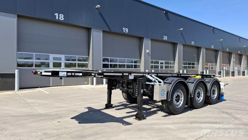 D-tec CC-20-3-T Semi remorque porte container
