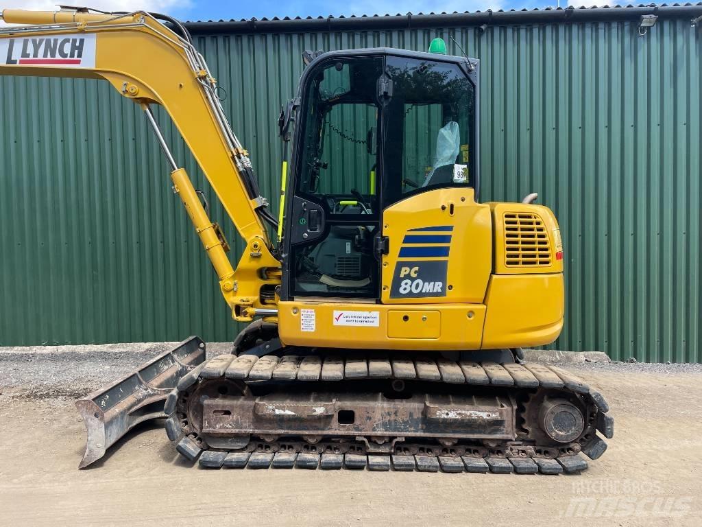 Komatsu PC 80 MR-5E0 Mini pelle 7t-12t