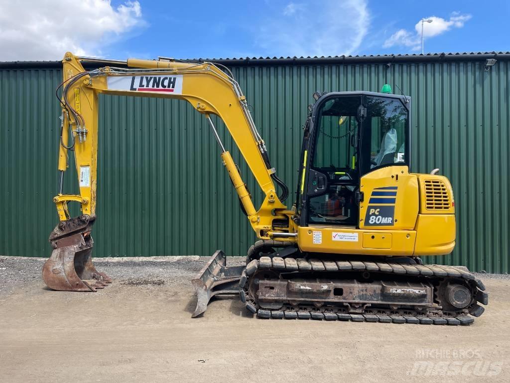 Komatsu PC 80 MR-5E0 Mini pelle 7t-12t