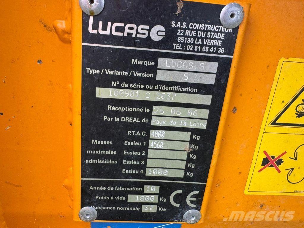 Lucas Castor+ 30R Dérouleuse, pailleuse