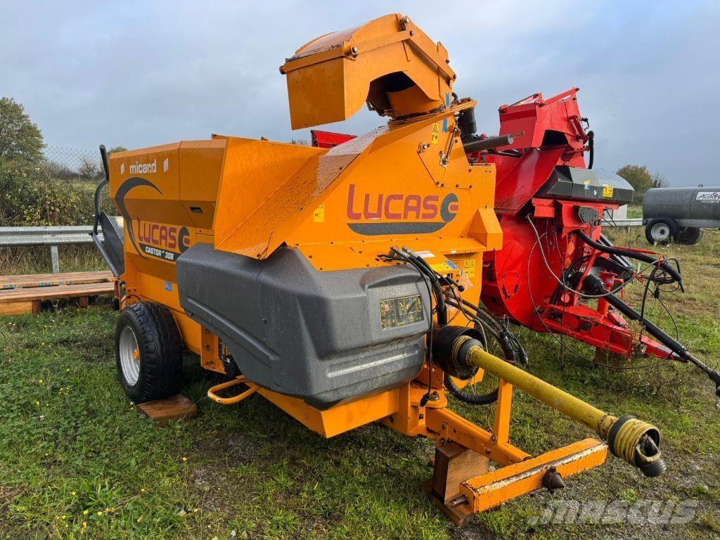 Lucas Castor+ 30R Dérouleuse, pailleuse