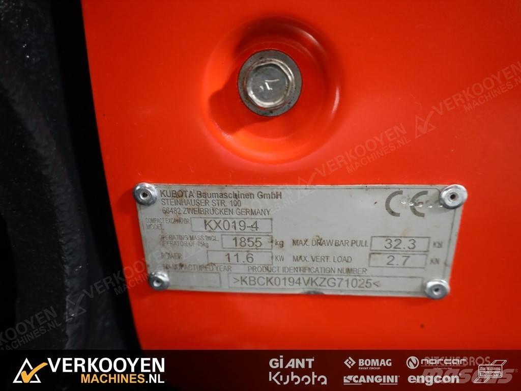 Kubota KX019-4 Mini pelle < 7t