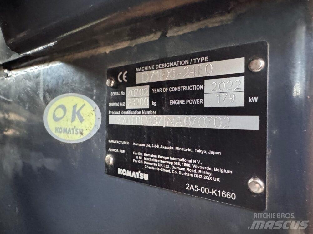 Komatsu D71 PXi-24EO Bouteurs sur chenilles