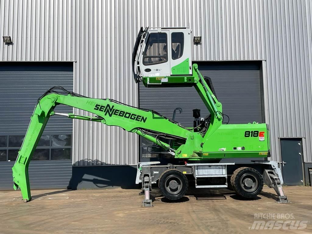 Sennebogen 818E Pelle sur pneus