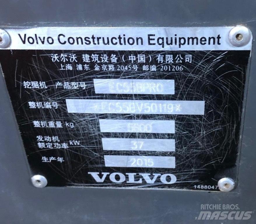 Volvo ECR 55 Mini pelle < 7t
