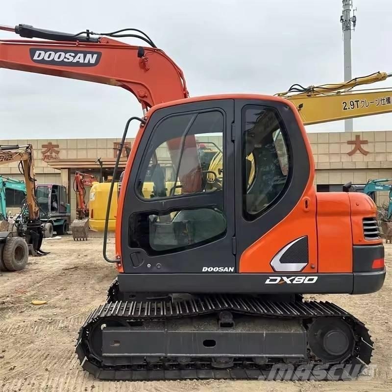 Doosan DX 80 Mini pelle 7t-12t