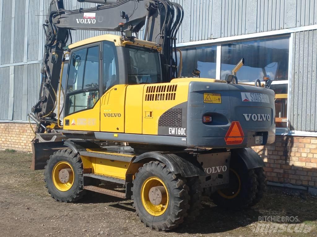 Volvo EW 160 C Pelle sur pneus