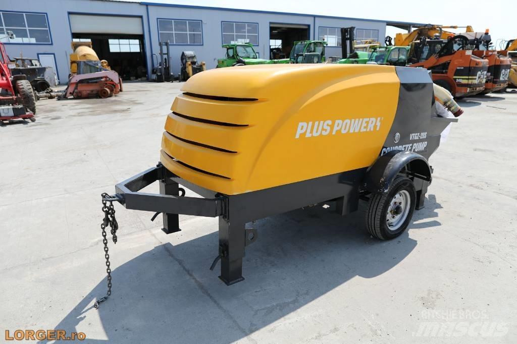 Plus Power VTGZ - 20S Pompe à béton