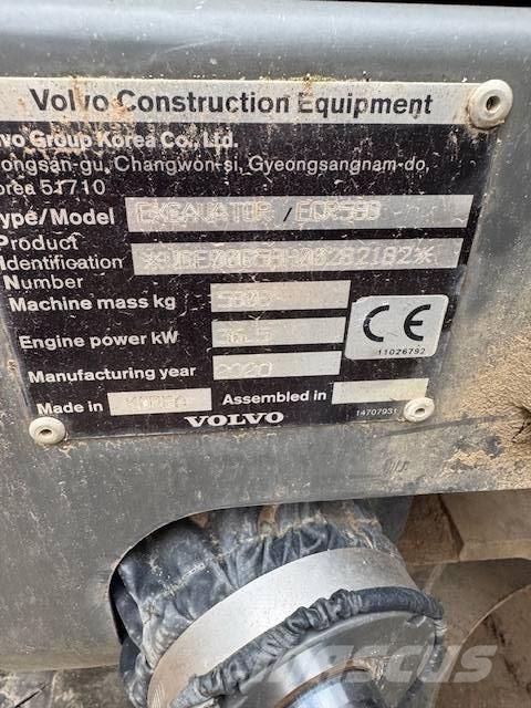 Volvo ECR58D Mini pelle < 7t