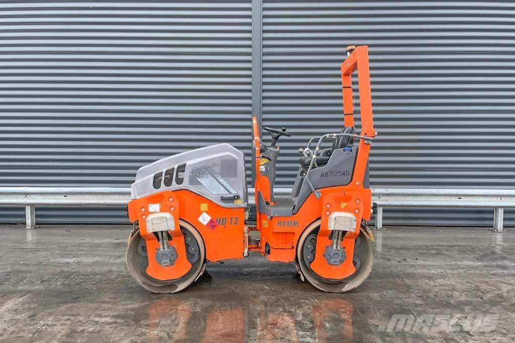 Hamm HD 12 VV Rouleaux tandem