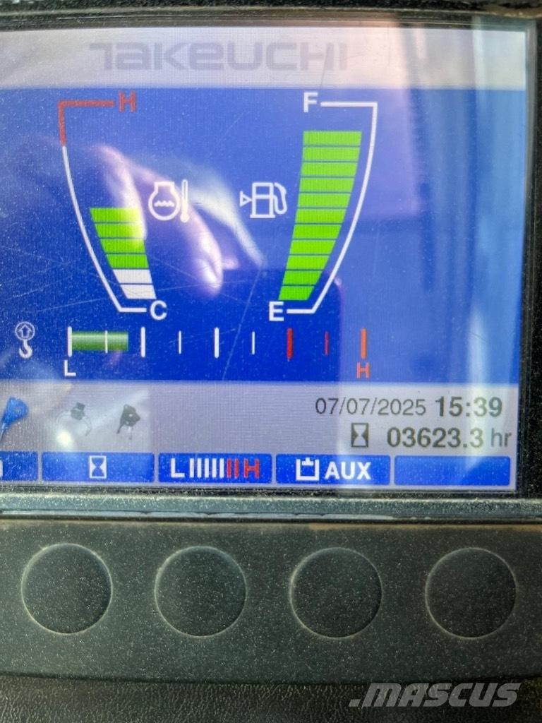 Takeuchi TB 260 Mini pelle 7t-12t