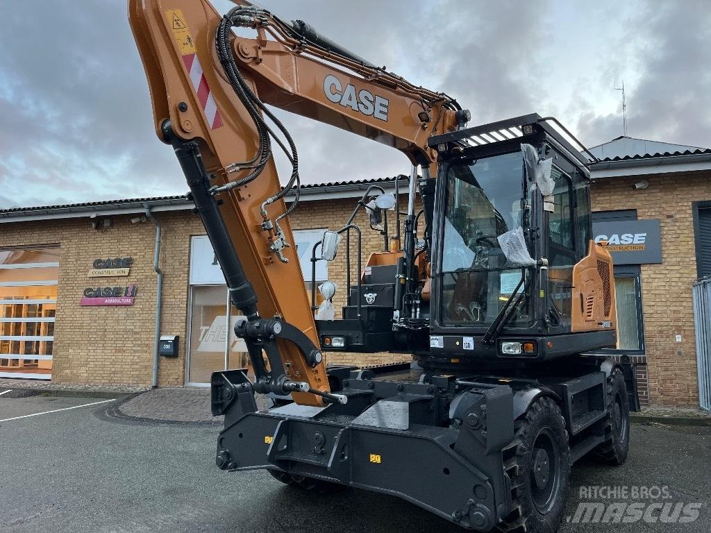 CASE WX 155E SR Pelle sur pneus