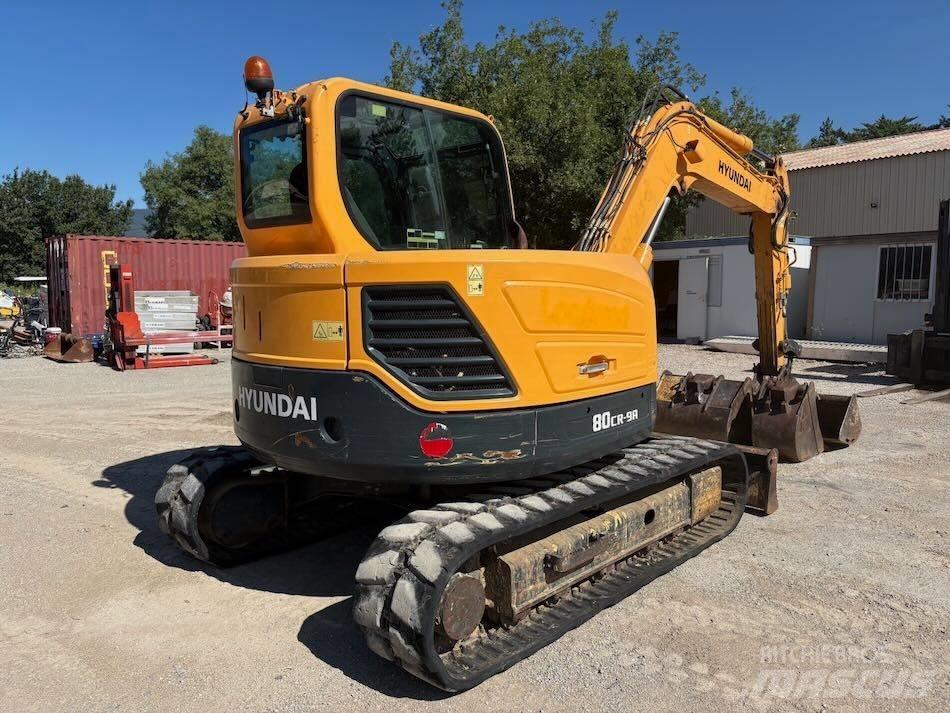 Hyundai R 80 CR-9A Mini pelle 7t-12t