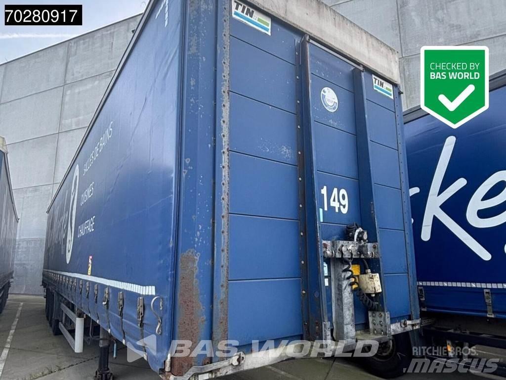  System 3 axles Semi remorque à rideaux coulissants (PLSC)