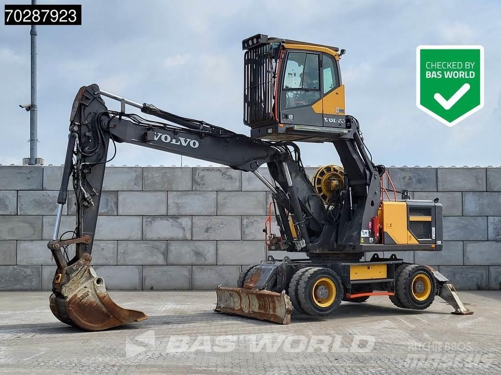 Volvo EW220 E Pelle sur pneus