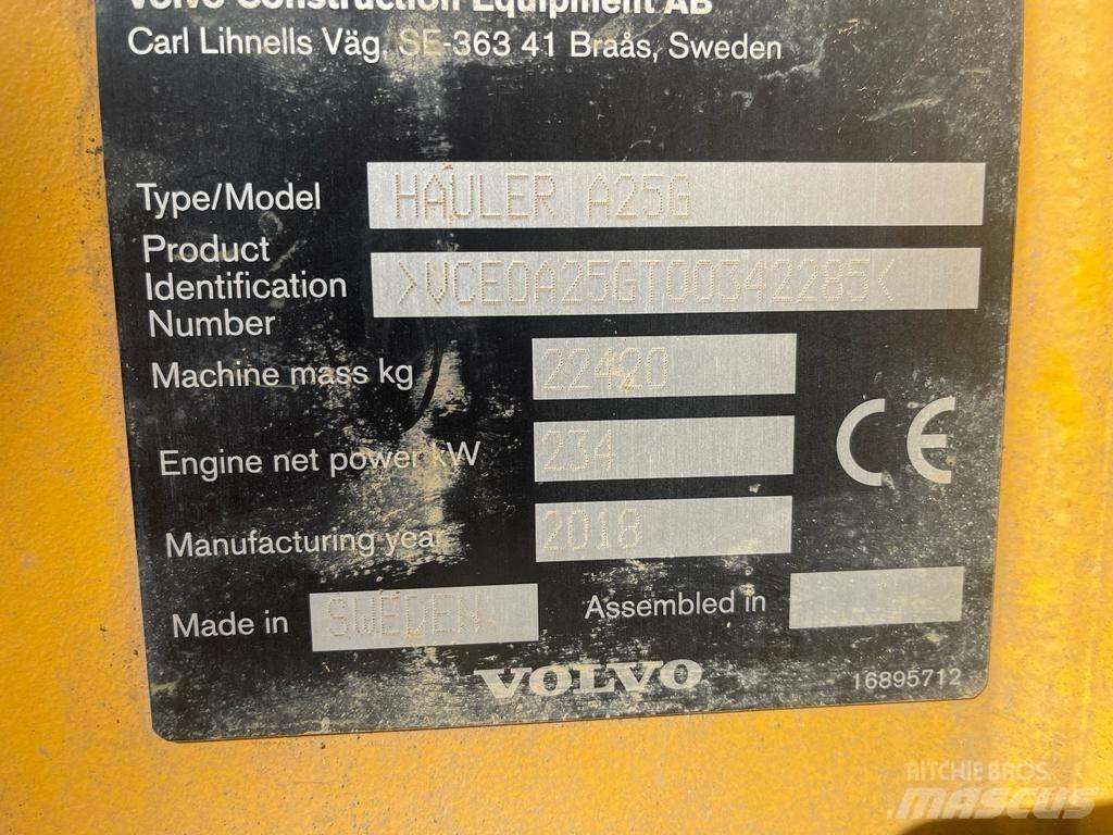 Volvo A 25 G Tombereau articulé
