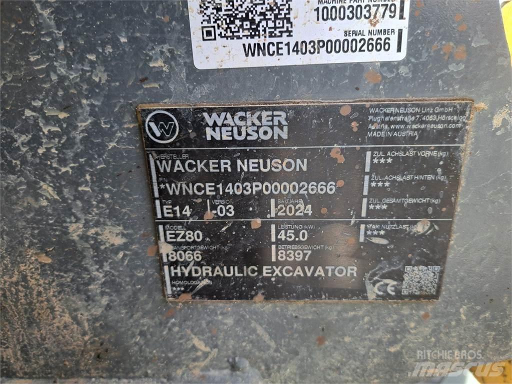 Wacker Neuson EZ80 Pelle sur chenilles