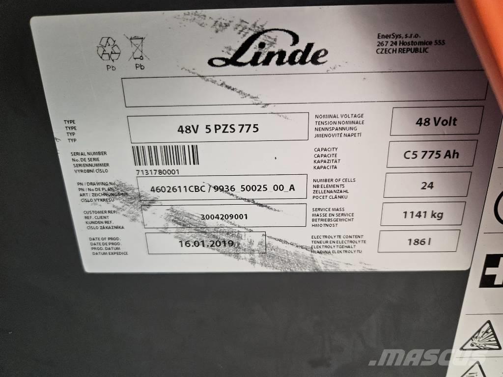 Linde R20N Gerbeurs Automoteurs