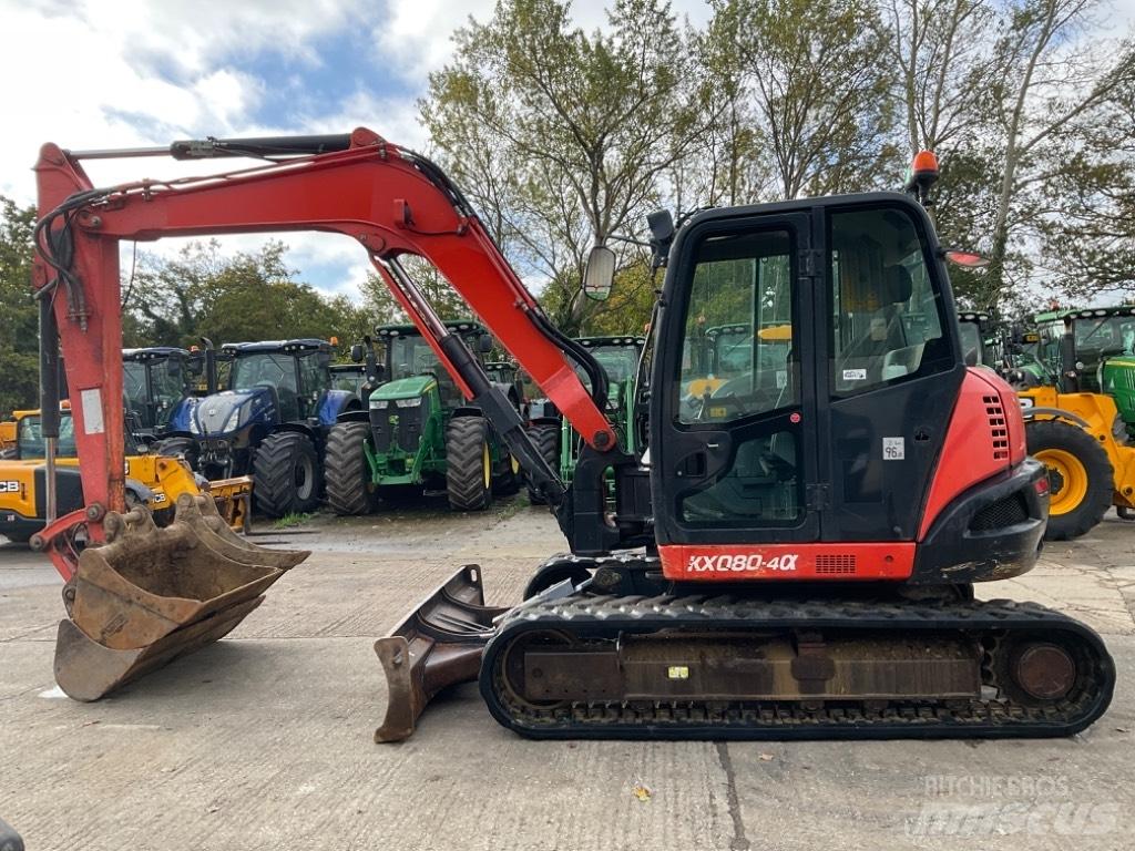 Kubota KX 080-4 Mini pelle 7t-12t