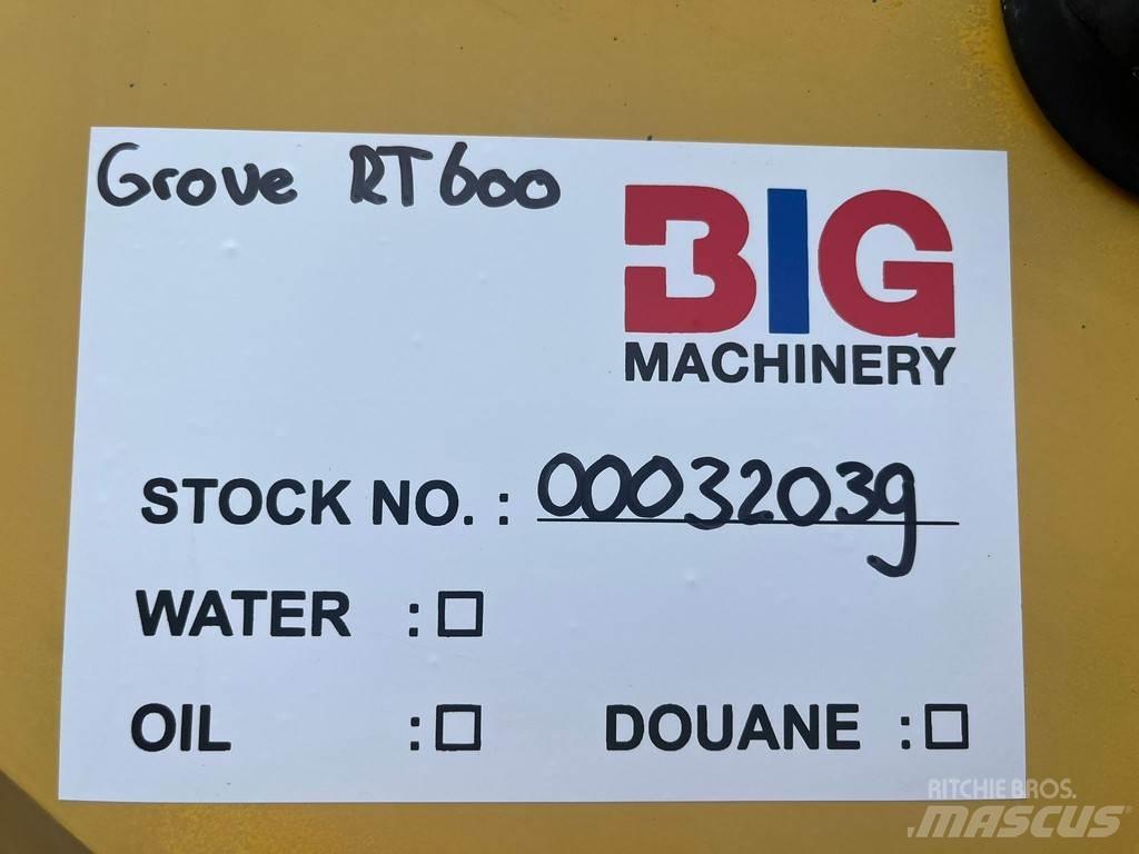 Grove RT600E Autre grue