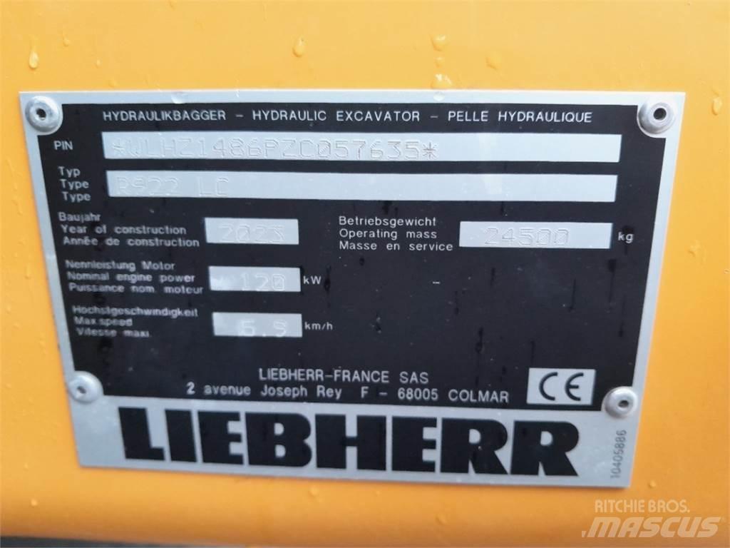 Liebherr R922 Pelle sur chenilles